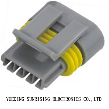 Automobile connector - connector assembly for H9 bulb DJ7042Y-1.5-21