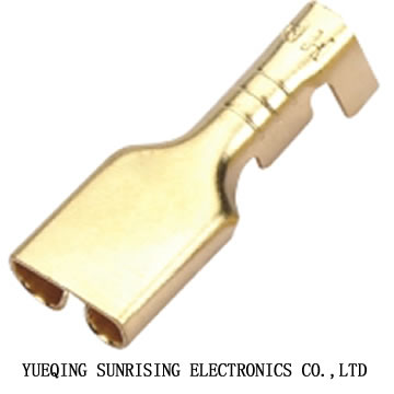 Automobile connector - accurate brass terminal DJ626-6.3B-C