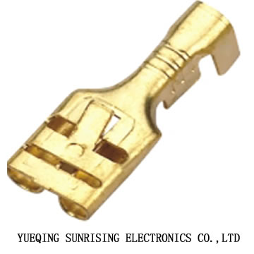 Automobile connector - auto electrical brass terminal DJ621-E6.3B