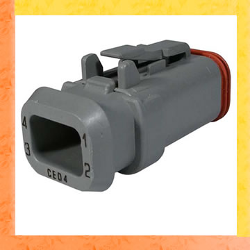 Automobile connector - DEUTCH DT06-4S-CE04