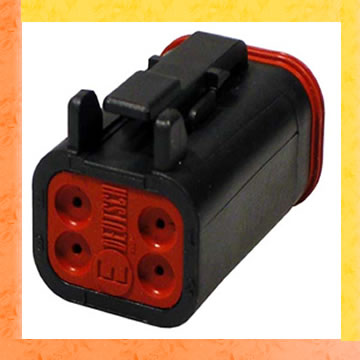 Automobile connector - DEUTCH DT06-4S-CE06