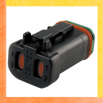 Automobile connector - DEUTCH DT06-4S-CP01