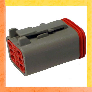Automobile connector - DEUTCH DT06-6S