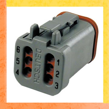 Automobile connector - DEUTCH DT06-6S-E003