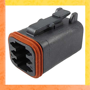 Automobile connector - DEUTCH DT06-6S-E004