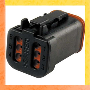 Automobile connector - DEUTCH DT06-6S-EP06