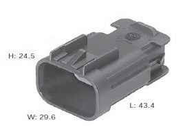 Automobile connector - GT 150 Series 15326840