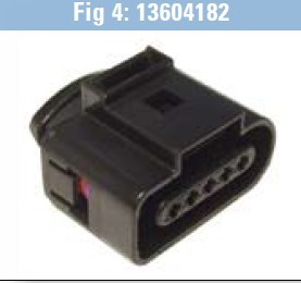 Automobile connector - Delphi AK 13604182