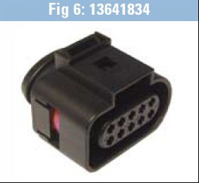 Automobile connector - Delphi AK 13641834
