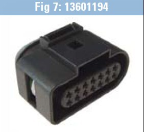 Automobile connector - Delphi AK 13601194