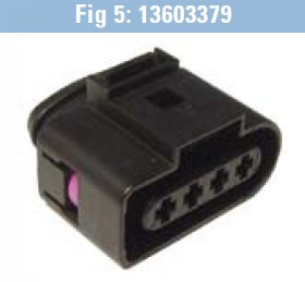 Automobile connector - Delphi AK 13603379