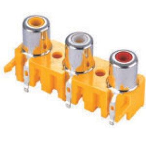 RCA jack - AV3-8.4-06BK