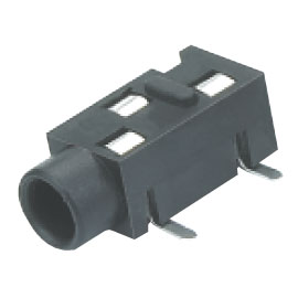 2.5&3.5 phone jack(SMT) - PJ-301T